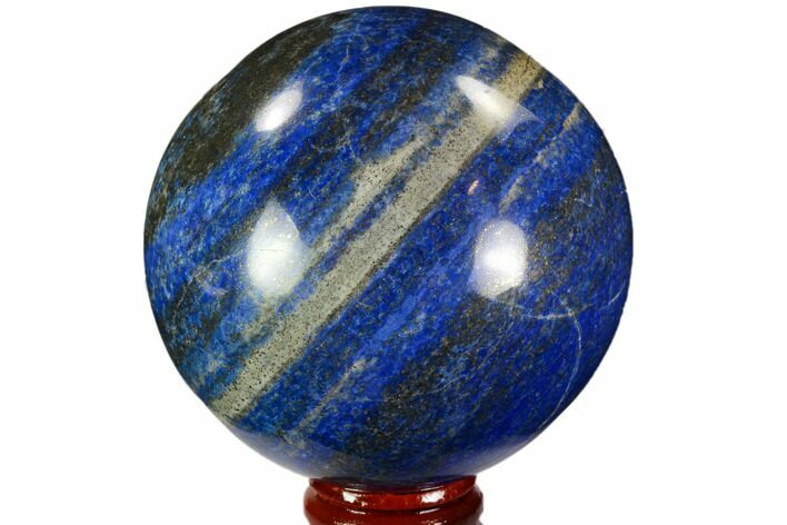 Polished Lapis Lazuli Sphere - Pakistan #109709